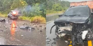 Urgente: mulher grávida morre em grave acidente na AM-070 – VEJA OS VÍDEOS