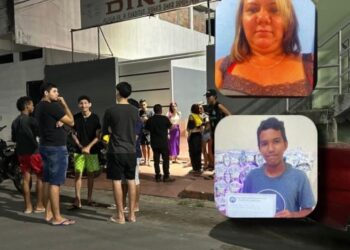 Mãe e filho que foram mortos por familiar são velados sob forte comoção no Jorge Teixeira – VEJA O VÍDEO