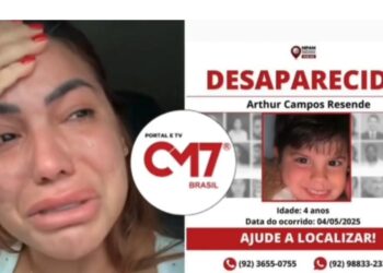 “Não aguento mais ficar longe do meu filho”: mãe faz apelo desesperado por Arthur, desaparecido há 75 dias em Manaus – VEJA O VÍDEO