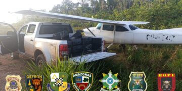 POLICIAIS DE RONDÔNIA PARTICIPARAM DE UMA GRANDE APREENSÃO DE UM AVIÃO E VEÍCULO COM DROGA