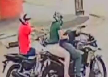 Momento exato em que motociclista foi morto – VEJA O VÍDEO