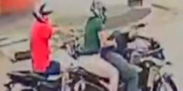 Momento exato em que motociclista foi morto – VEJA O VÍDEO