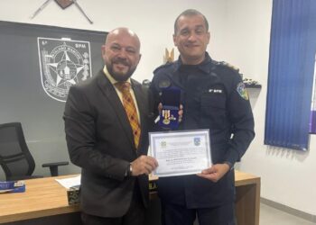 Corregedor-Geral do MPRO é homenageado pelo 6º Batalhão de Polícia Militar de Fronteira