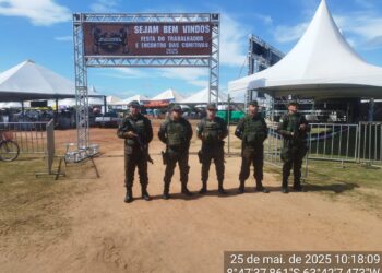 BPA realiza fiscalização de cavalgada e patrulhamento ambiental durante evento em Candeias do Jamari