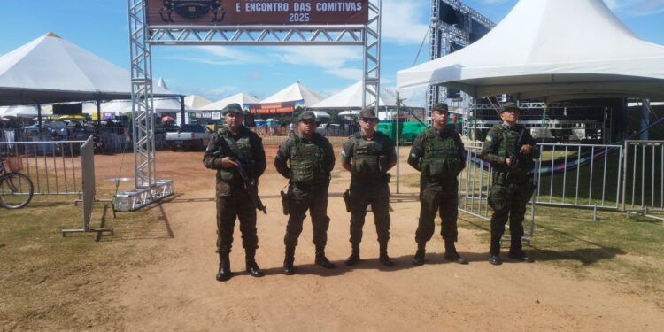 BPA realiza fiscalização de cavalgada e patrulhamento ambiental durante evento em Candeias do Jamari