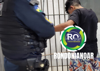 Polícia Militar prende ladrão de fio na zona leste