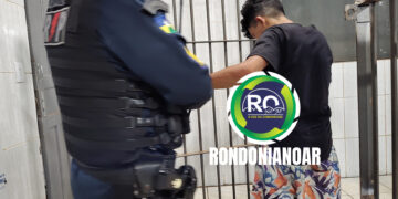 Polícia Militar prende ladrão de fio na zona leste