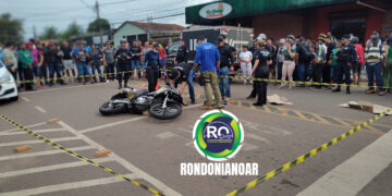 Motociclista da morte para ao lado é executa: VEJA O VÍDEO