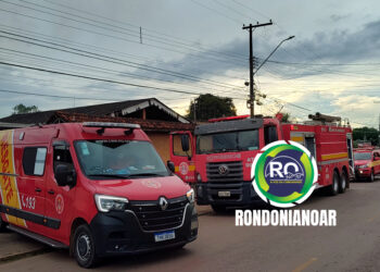 Urgente: Residência é consumida pelo fogo em Porto Velho-RO – VEJA O VÍDEO