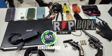 Rádio Patrulha do 1 BPM e BOPE prendem quadrilha armada após roubo em residência no bairro Lago