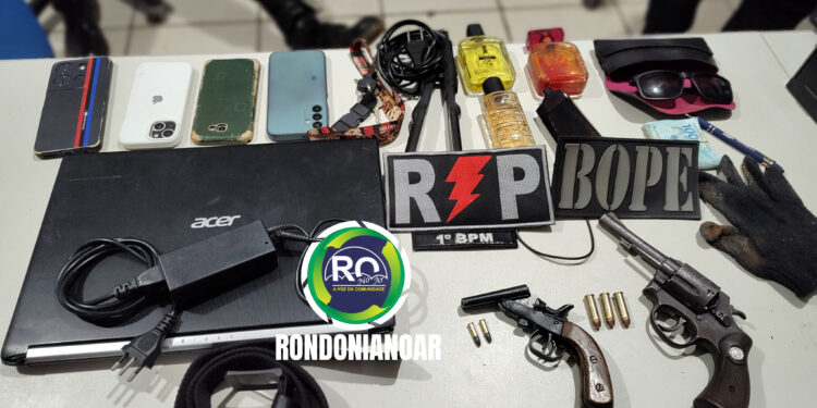 Rádio Patrulha do 1 BPM e BOPE prendem quadrilha armada após roubo em residência no bairro Lago