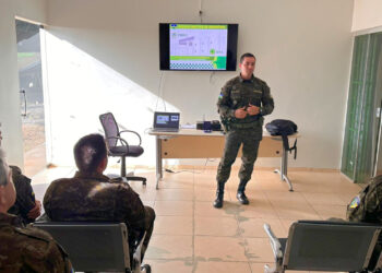 Comandante do BPA realiza visita institucional ao 2° Pelotão de policiamento ambiental em Alta Floresta