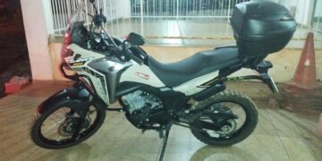 10º BPM – POLÍCIA MILITAR RECUPERA MOTOCICLETA FURTADA EM ROLIM DE MOURA