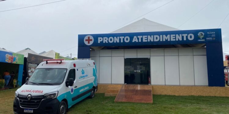 Atendimentos de urgência são oferecidos pelo governo de RO durante a 12ª edição da Rondônia Rural Show Internacional