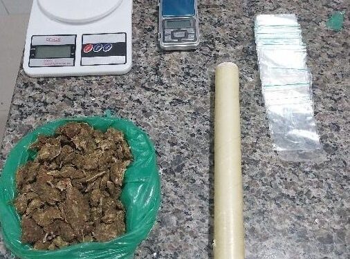 Polícia Militar prende suspeito por tráfico de drogas próximo a escola em Cacoal