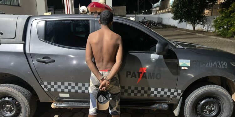 Ji-Paraná – Foragido da Justiça é preso durante patrulhamento da Polícia Militar pela equipe do PATAMO