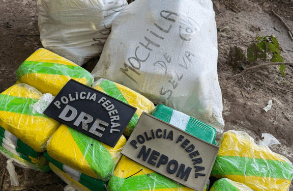 PF apreende 100kg de drogas em pista clandestina no Amazonas