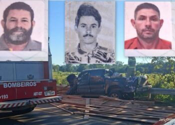 Identificadas as três vítimas fatais de grave acidente na BR 364; Todos eram irmãos