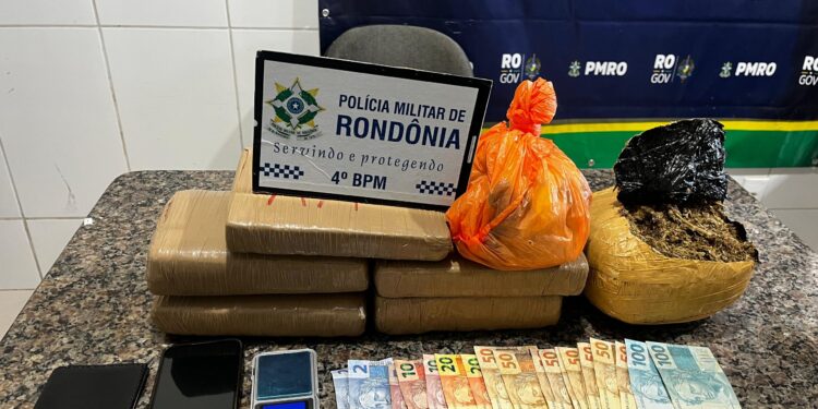 POLÍCIA MILITAR APREENDE MAIS DE 6 KG DE DROGAS DURANTE AÇÃO DE PATRULHAMENTO