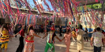 Arraial no Caps Madeira-Mamoré promove integração e alegria para pacientes e familiares