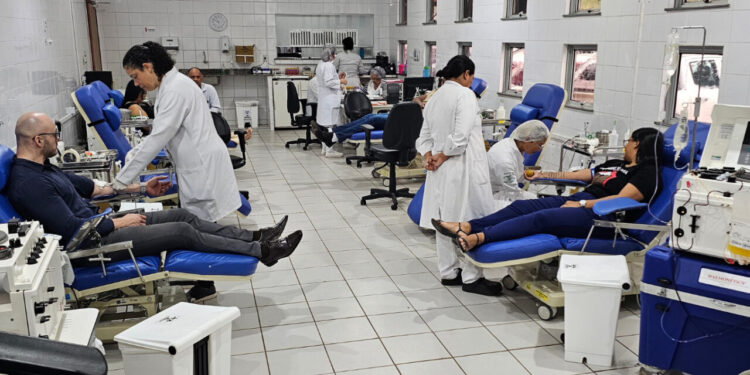 Coleta de sangue mobiliza moradores de Cujubim e reforça rede de solidariedade