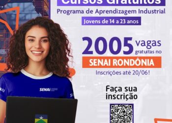 SENAI-RO está com inscrições abertas para cursos gratuitos