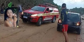 Jovem perde a vida após ser arrastada por correnteza no rio Jamari em Rondônia