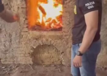 POLÍCIA CIVIL DE RONDÔNIA REALIZA INCINERAÇÃO DE DROGAS EM NOVA MAMORÉ