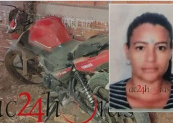 Mulher morre após perder controle de moto e colidir contra muro