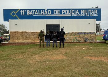 MEGAAPREENSÃO: Forças de Segurança Interceptam Carreta com Estima de 4 Toneladas de Drogas em Costa Marques