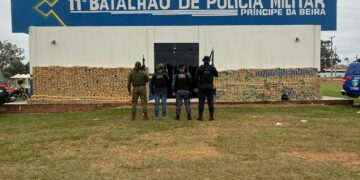 MEGAAPREENSÃO: Forças de Segurança Interceptam Carreta com Estima de 4 Toneladas de Drogas em Costa Marques