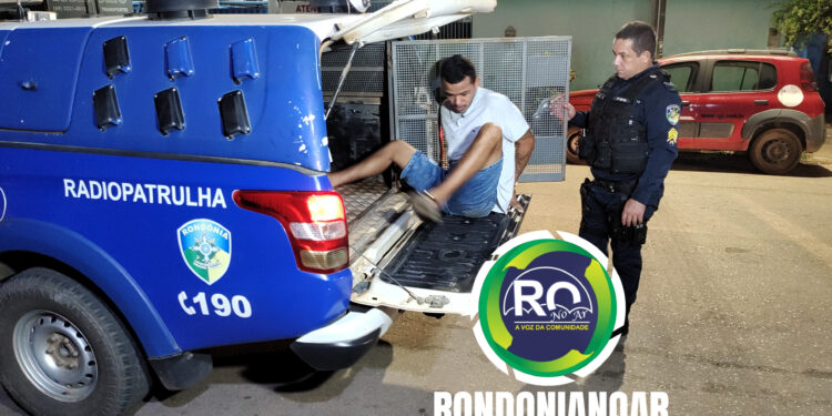 Correu ao ver o BOPE é foi preso pela a guarnição