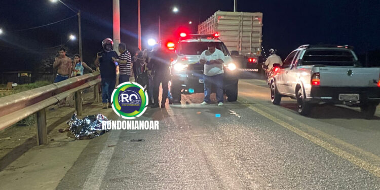 Homem morreu atropelado por ônibus na cabeceira da Ponte da BR-319 – VEJA O VÍDEO