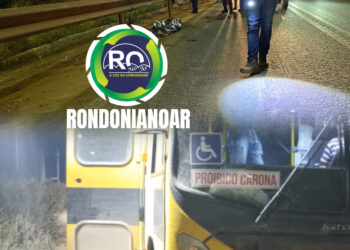 IDENTIFICADO: Homem atropelado por ônibus escolar na cabeceira da Ponte da BR-319