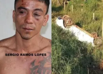 Identificada a vítima que morreu em capotamento na RO-010, em Rolim de Moura