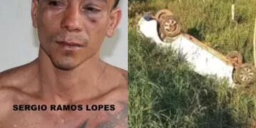 Identificada a vítima que morreu em capotamento na RO-010, em Rolim de Moura