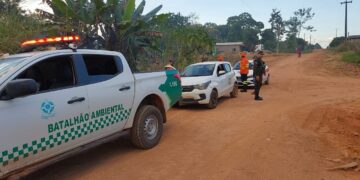 Semana do Meio Ambiente – Polícia Ambiental realiza patrulhamento preventivo contra queimadas urbanas em Nova Mamoré