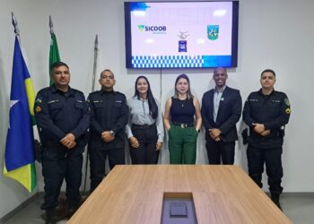 Polícia Militar firma parceria com Banco Sicoob Amazônia em apoio ao Programa Polícia Militar Mirim