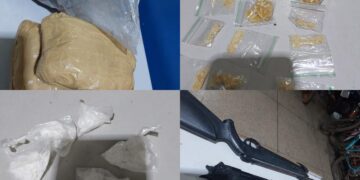 PM desarticula ponto de tráfico e prende dois homens com drogas e munições em Vilhena