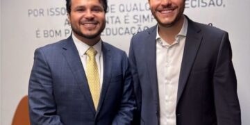 Deputado Marcelo Cruz se reúne com deputado federal Maurício Carvalho em Brasília