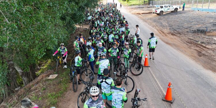 Alta Floresta D’Oeste reúne quase 600 ciclistas na 4ª Pedalada pela Natureza