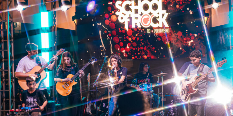 School of Rock Porto Velho participa do Festival Casarão com oficinas e encontros musicais gratuitos