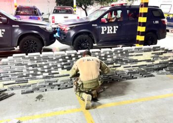 PRF realiza a maior apreensão de cocaína da história da Paraíba