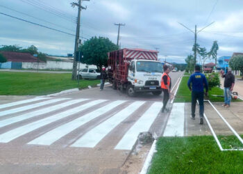 Melhorias na sinalização e infraestrutura da Rodovia-470 são realizadas pelo governo de RO no Vale do Paraíso