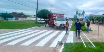 Melhorias na sinalização e infraestrutura da Rodovia-470 são realizadas pelo governo de RO no Vale do Paraíso