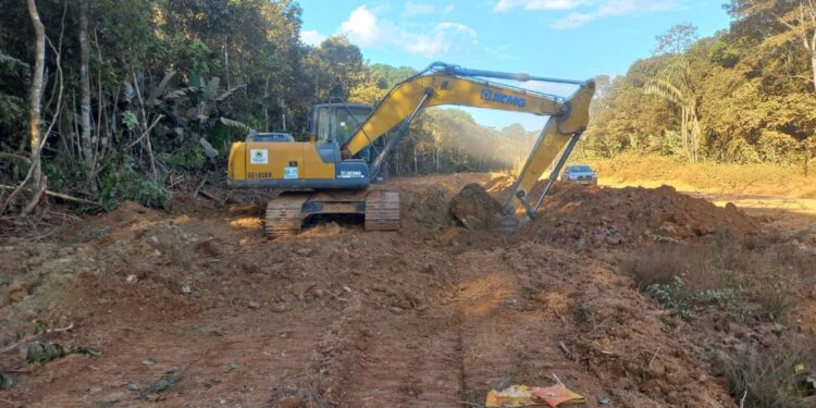 SEMAGRIC: Prefeitura de Porto Velho intensifica recuperação de 26 km da linha Transpurus, na BR-319