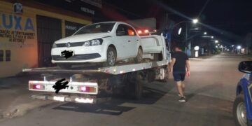 Recuperado – Polícia Militar apreende veículo furtado na zona sul da Capital