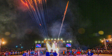 41ª FLOR DO MARACUJÁ  Mocidade Junina leva o brilho da juventude e o calor do fogo sagrado ao Arraial Flor do Maracujá 2025