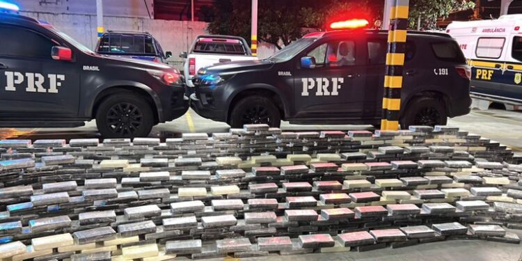 Com mais de 24 mil quilos apreendidos, PRF registra aumento das apreensões de cocaína