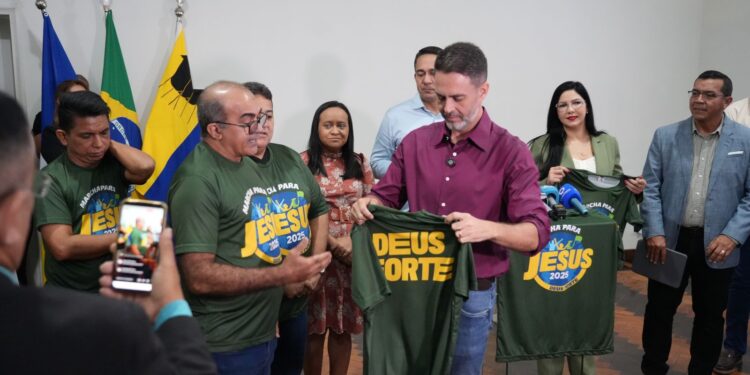 POVO DE CRISTO: Prefeitura de Porto Velho anuncia edição 2025 da Marcha para Jesus